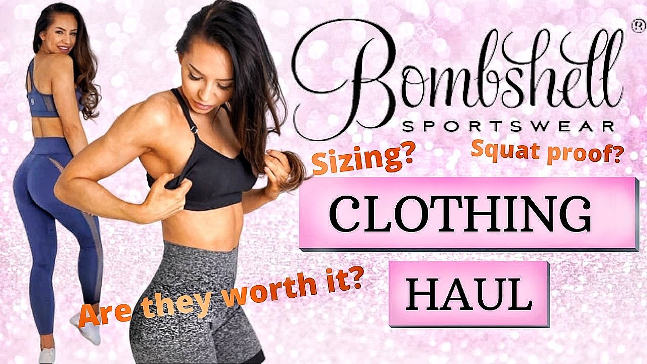 BOMBSHELL SPORTSWEAR clothing review + try on | Squat proof? Sizing? Are they worth it?
