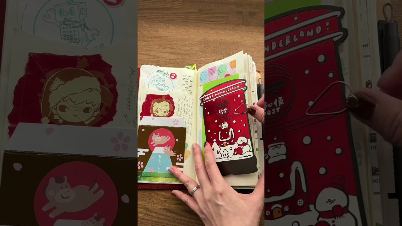 Journal flip through #journaling #journalflipthrough #asmrpapersounds #journalshorts