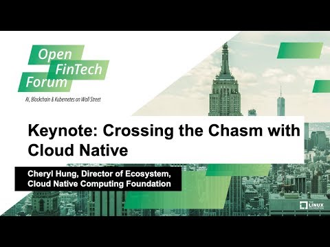Keynote: Crossing the Chasm with Cloud Native - Cheryl Hung, Dir of Ecosystem, CNCF