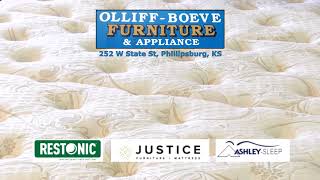 Olliff Boeve Furniture   2020 Mattress Ad