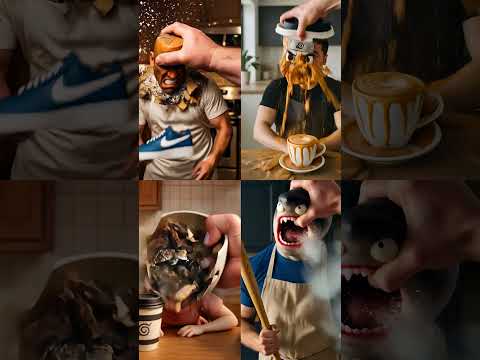 Tung Sahur X Cappuccino Assassin X Cappuccina Ballerina X Espresso Senorita Crash