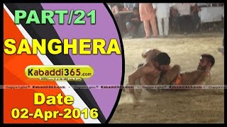 (13) Sanghera (Barnala) Kabaddi Tournament 2 April 2016