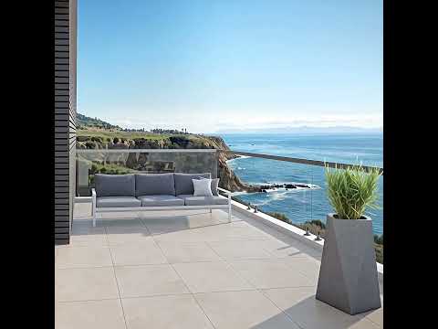 Dalle extérieur Nacre beige 2.0 R11 60x60 cm