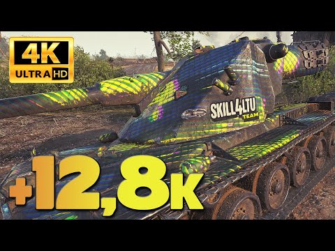 Kranvagn: 12.8k damage [NXGEN] - World of Tanks