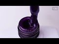 Molekula gel varnish No. 130 (purple with sparkles), 11 ml