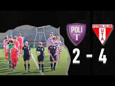 SSU Politehnica Timisoara U15 - AFC UTA Arad U15 (2-4), Amicale Juniori, Etapa 3, 18.05.24, 4K60FPS