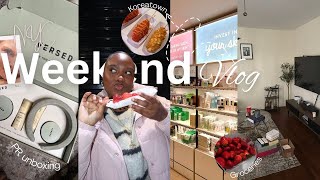 2025 NYC Weekend Vlog: Tasting Tanghulu, CornDogs in Koreatown + PR Unboxing & Grocery Haul