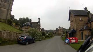 preview picture of video 'A Ride Through the Village of Edensor in Derbyshire'