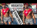 Isometric Workout Routine | Weighted Calisthenics Full Body Workout