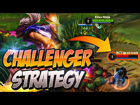 Use This CHALLENGER Ekko Strategy To DESTROY Games! Wild Rift