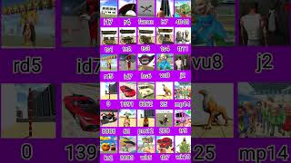 Indian Bikes Driving 3D || All NEW CHEATS CODES #shorts #short