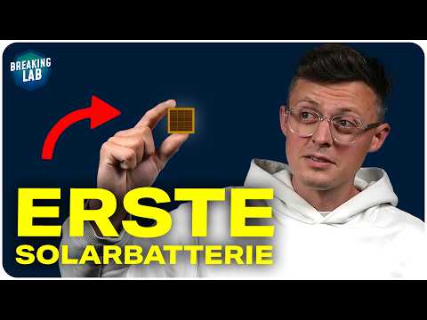 Innovation aus Deutschland: Entsteht hier die erste echte Solarbatterie?