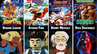 All Villains From Scooby-Doo Animated Movie (1998-2025)