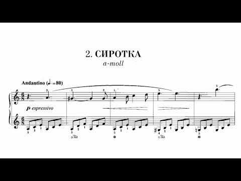Samuel Maykapar - The Orphan Op. 28, No. 2