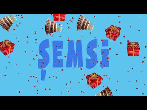 İyi ki doğdun ŞEMSİ - İsme Özel Ankara Havası Doğum Günü Şarkısı (FULL VERSİYON) (REKLAMSIZ)