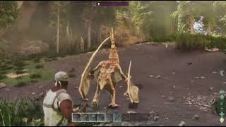 ARK survival ascendedバルゲロ編 #2 取り敢えず金属集め&色々テイム