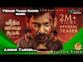 Veeramae Vaagai Soodum Official Teaser REACTION | Vishal | Yuvan Shankar Raja | AT Reacts | KSK 248