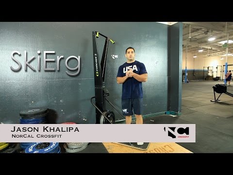 SkiErg demo with Jason Khalipa