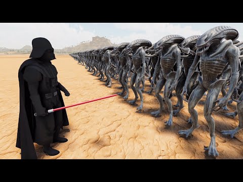DARTH VADER VS 1,000,000 ALIENS - UEBS 2 MODS - Ultimate Epic Battle Simulator 2