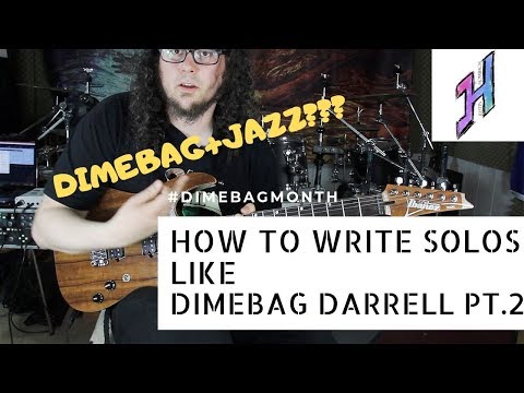 Dime + Jazz?? -  How to write solos like dime part 2