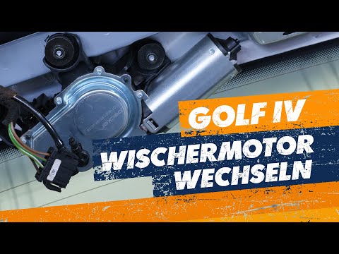 Replacing the rear wiper motor | VW Golf IV | Tutorial