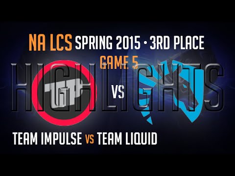 Team Impulse vs Team Liquid Game 5 highlights 3rd Place Playoff   S5 NA LCS Spring 2015 Playoffs