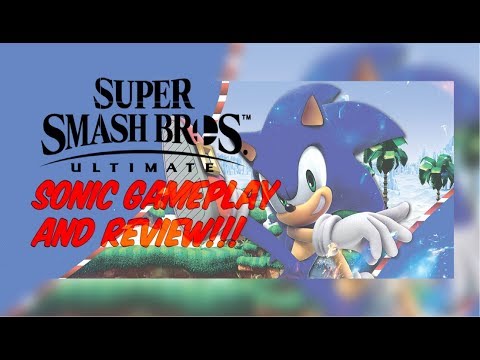 Smash Ultimate Sonic Review!!! (UR2SLOW's thoughts on Ultimate Demo)