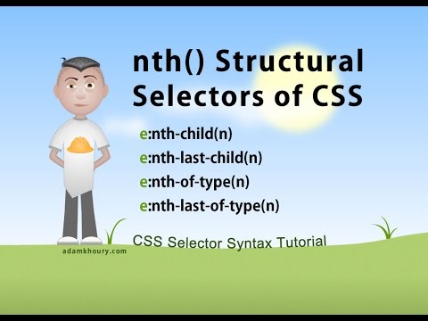CSS nth Structural Selectors