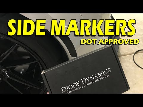 Diode Dynamics Side Marker Install - 2016-2024 Camaro SS, LT, ZL1