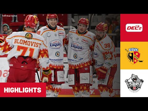 DEL2: ESV Kaufbeuren vs. Eisbären Regensburg | Highlights