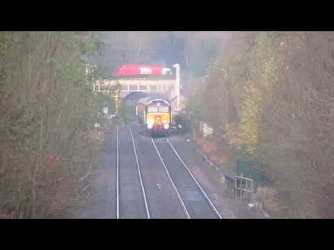 Northern Belle 57312 tnt 57305 at Dronfield 8/11/14