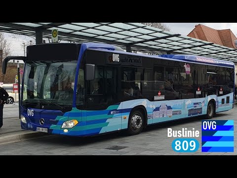OVG | Mitfahrt Bus 809: Hennigsdorf Alsdorfer Str. - S Hermsdorf | MB C2 LE Ü