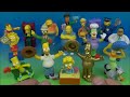 2007 THE SIMPSONS MOVIE SET OF 16 BURGER KING COLLECTIBLES VIDEO REVIEW