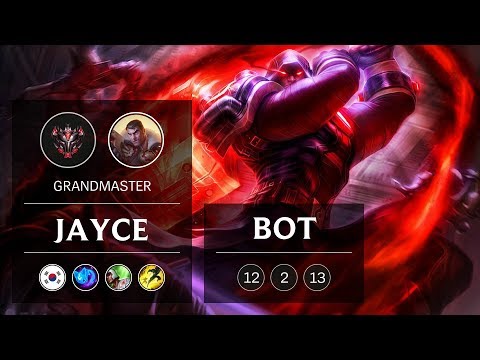 Jayce ADC vs Lucian - KR Grandmaster Patch 9.4