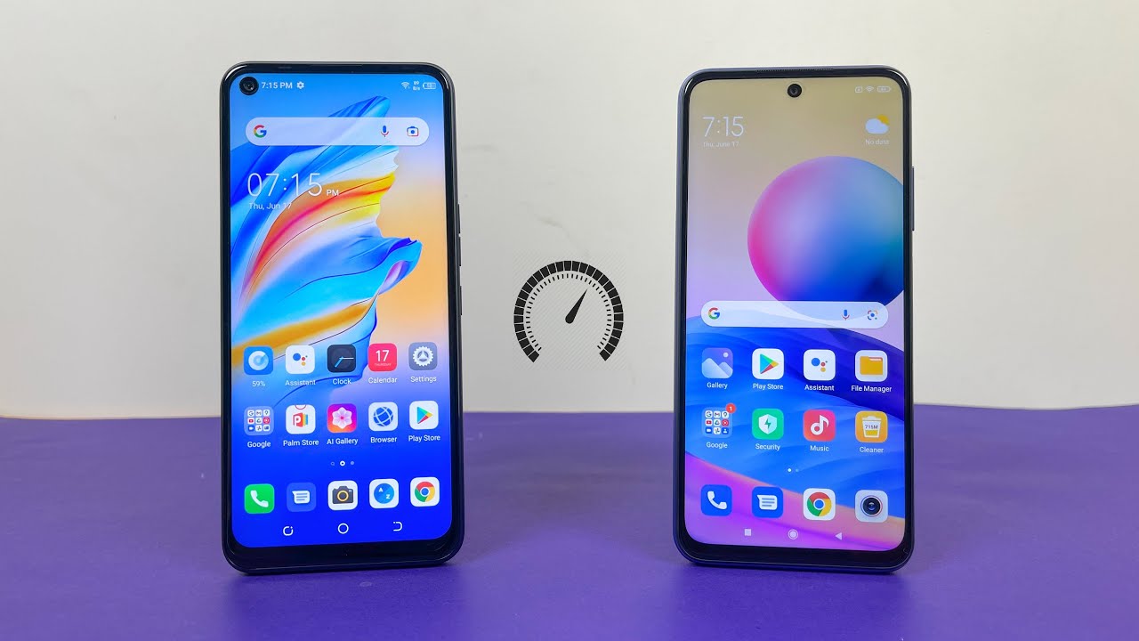 Tecno CAMON 17 vs Redmi Note 10 5G (4GB) - Speed Test & Comparison! (Mediatek G85 vs Dimensity 700)!