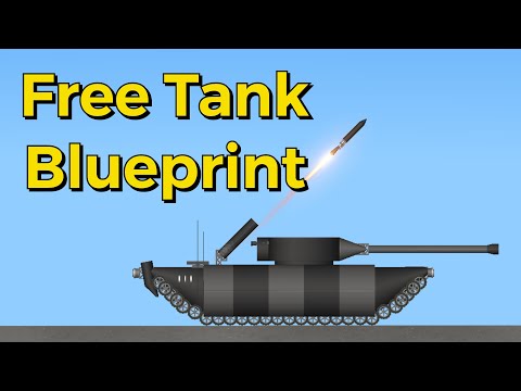 SFS Tank + Blueprint