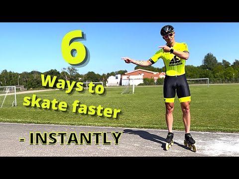 Skate Faster - 6 ways to instantly go faster on inline skates