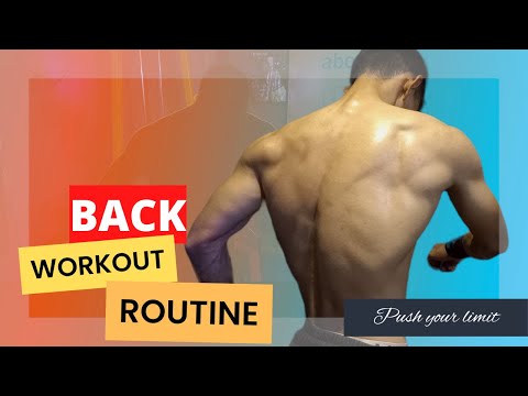 Back Workout Routine ‼️| 6 Best Back Exercises