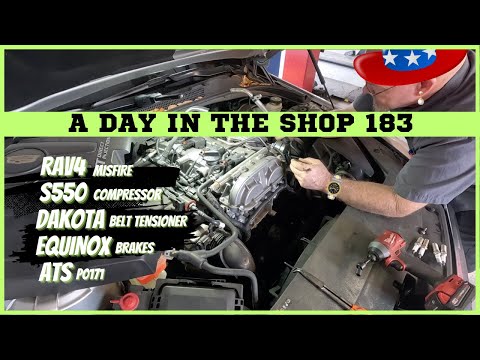 A DAY IN THE AUTO REPAIR SHOP 183, CADILLAC, CHEVY, FORD INJECTOR, RAM, TOYOTA MISFIRE...