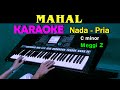 MAHAL - Meggy Z | KARAOKE Nada Pria, HD