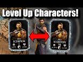 How To LEVEL UP Characters Fast And Easy In MK Mobile
