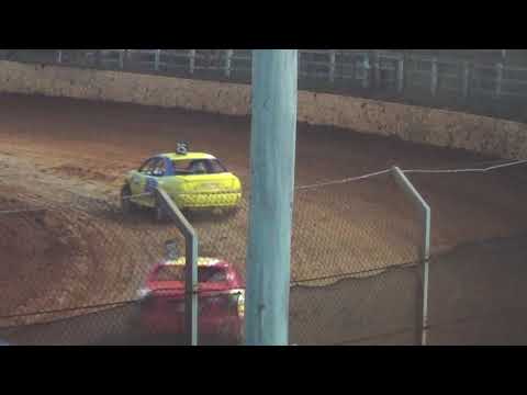 Production Sedans heat 7 Maryborough Speedway Kurt Murdoch Classic Jan 2 2021