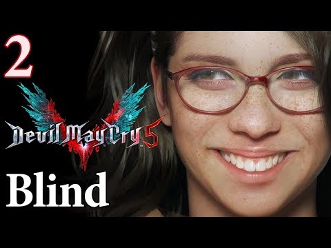 Devil May Cry 5 Gameplay Walkthrough Part 2 BLIND Ending Reaction -Livestream Playthrough Let's Play