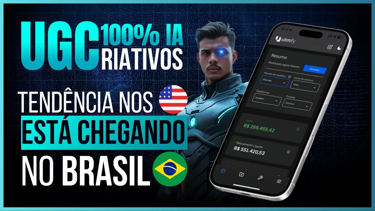 🤖 FIZ R$551.420,53 EM 30 DIAS COM CRIATIVOS UGC | 100% I.A | COPIE E COLE O PASSO A PASSO