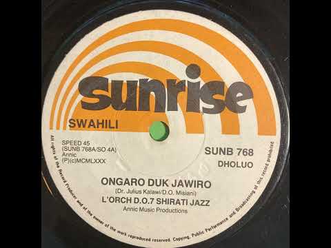 Ongaro Duk Jawiro - L'Orch D.O.7 Shirati Jazz