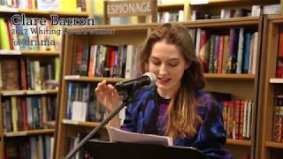 Clare Barron Reads an Excerpt of Shhhh at the 2017 Whiting Awards