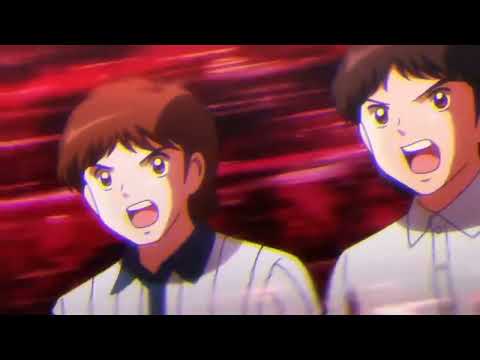 kojiro Hyuga(Tiger shot) vs tsubasa ozora(Drive shot) middle school
