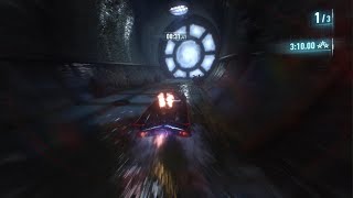 BATMAN: ARKHAM KNIGHT Cobblepot's Causeway 3 Laps (1960 Batmobile)