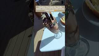 This $12 Cruise Dessert is TOO SWEET 😬 #dessert #foodreview