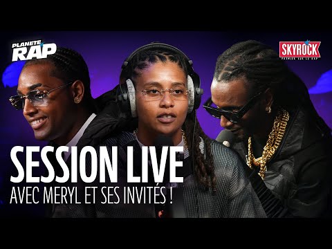 SESSION LIVE avec Meryl, R2, ZT Elsinky, Smally King, Lawskie, Don Snoop, Dj Tutuss... ! #PlanèteRap